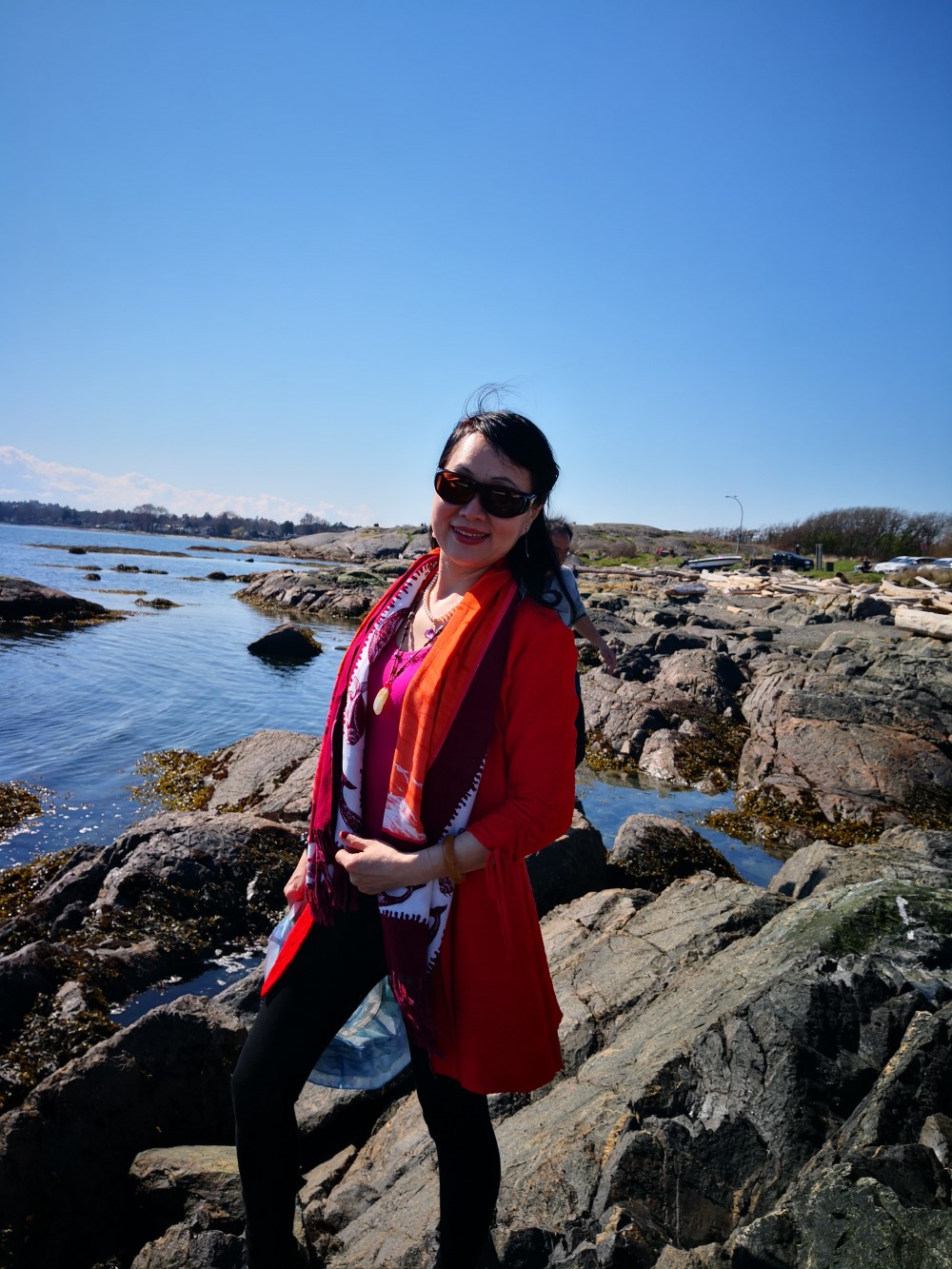 2019年3月30日下午，牛角公园（Cattle Point）。燕茹。