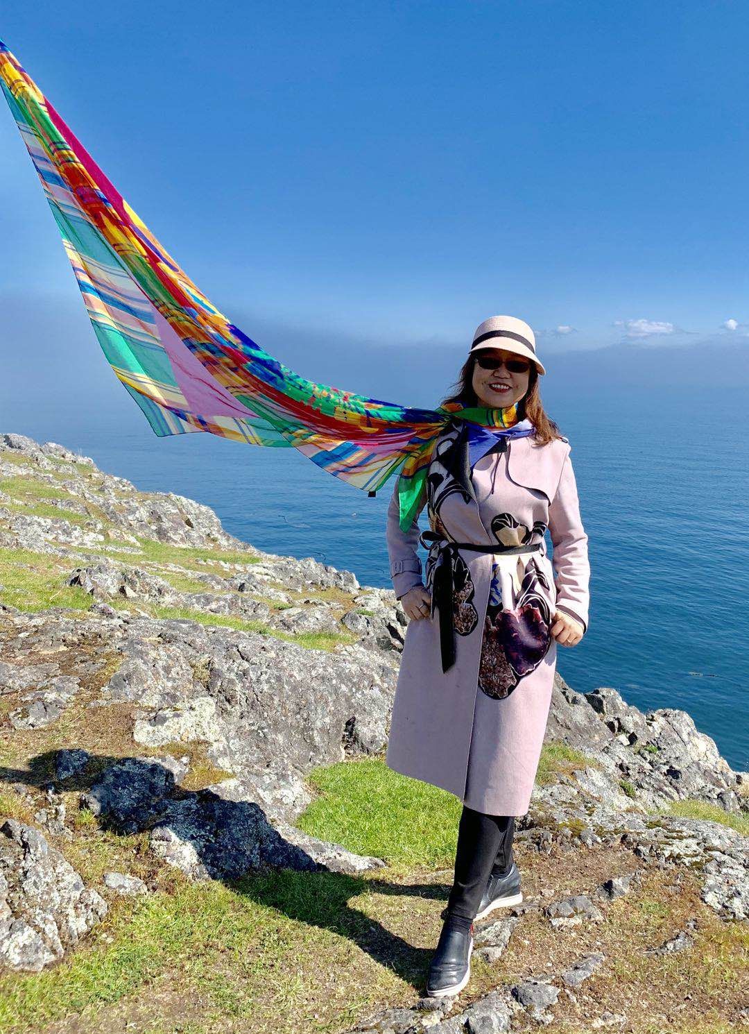 2019年3月30日上午，Glencoe Cove - Kwatsech公园。小天使的彩虹，莫青。