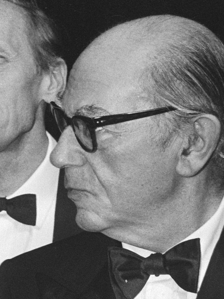 Isaiah Berlin during the reception of the Erasmus Prize, Oct. 1983