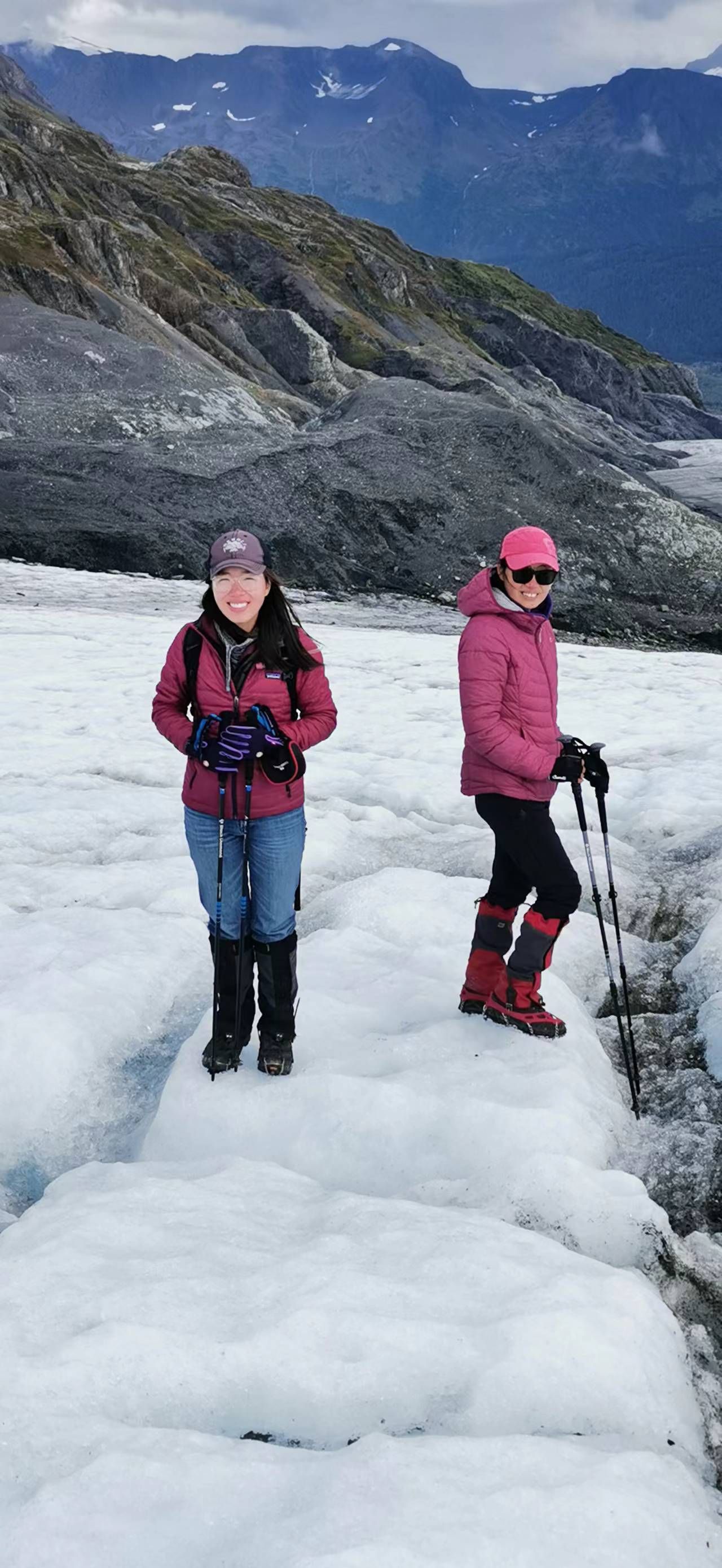 消失中的Exit Glacier冰川